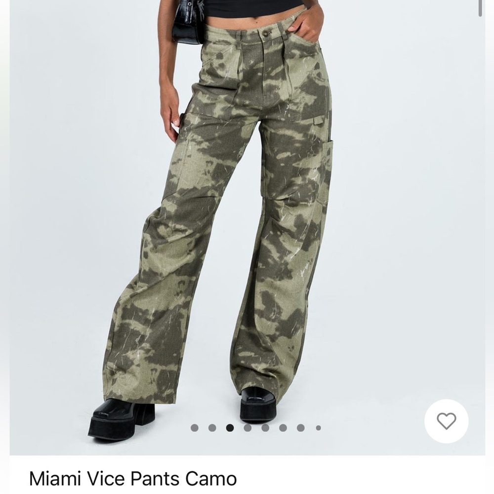 Lioness Miami Vice Camo Wide Leg Pants